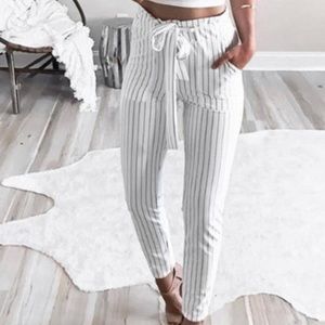 Striped pants